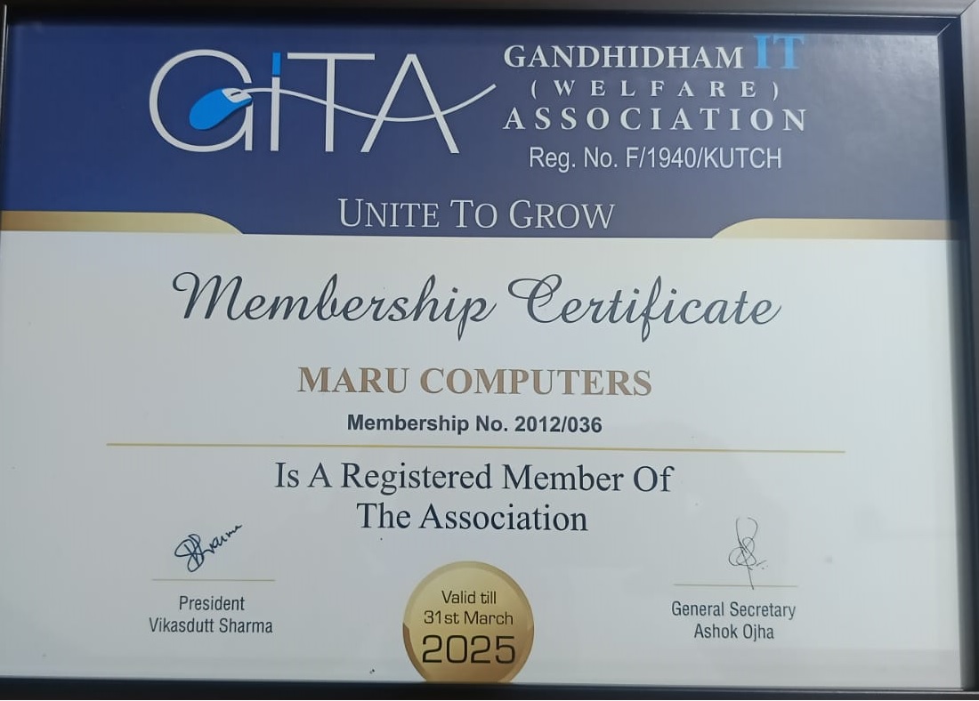 Certificate 1